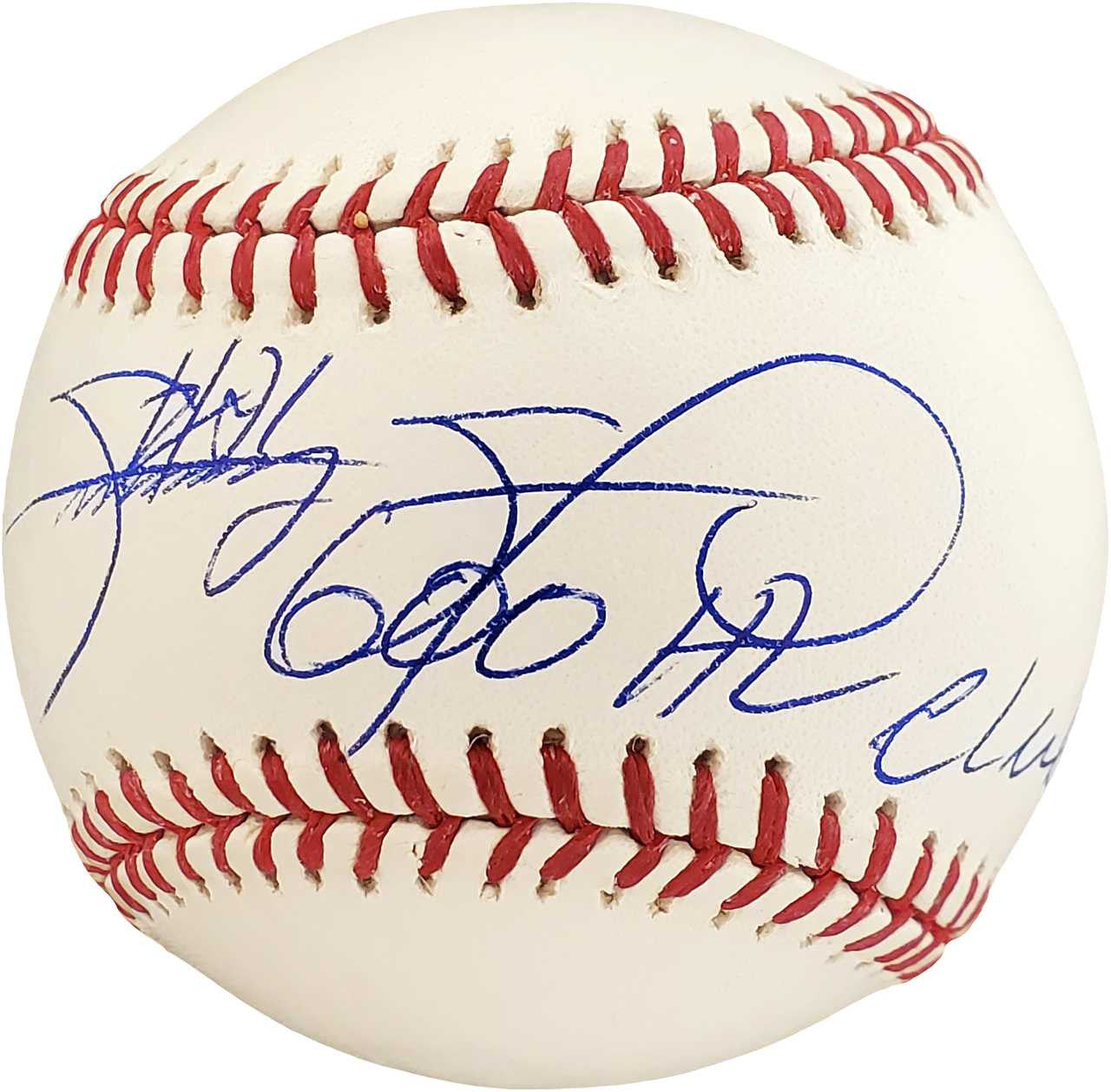 Sammy Sosa Autographed Official MLB Baseball Chicago Cubs "600 HR Club" Beckett BAS