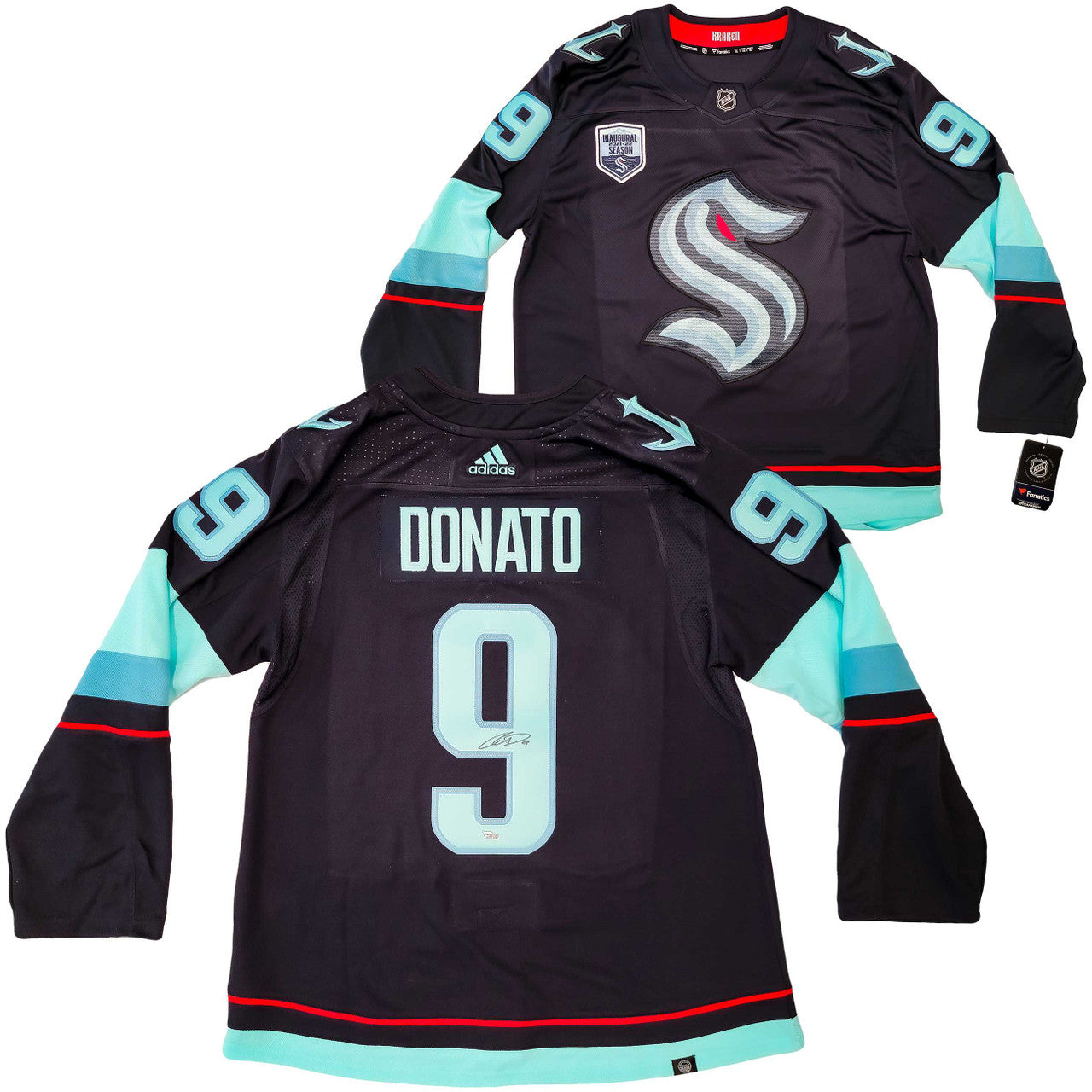 Ryan Donato Signed Seattle Kraken Jersey  Fanatics Authentic