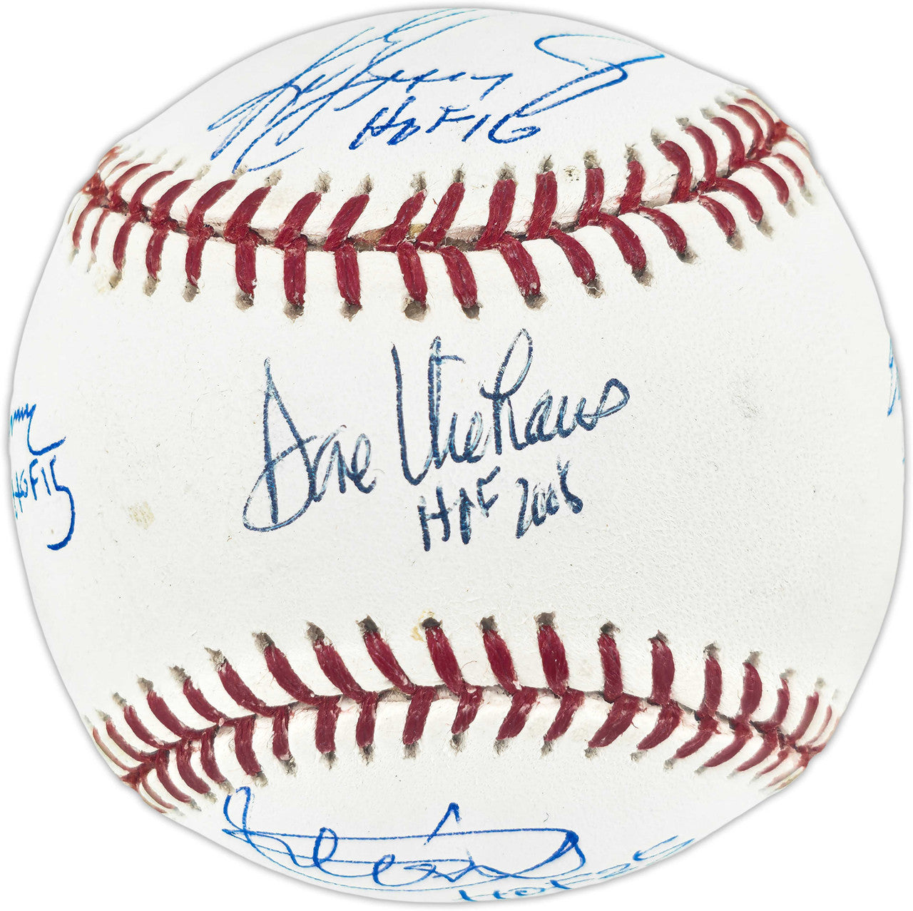 Seattle Mariners Hall of Famers Autographed Official MLB Baseball With 5 Signatures Including Ken Griffey Jr. & Dave Niehaus Beckett BAS #BR49718