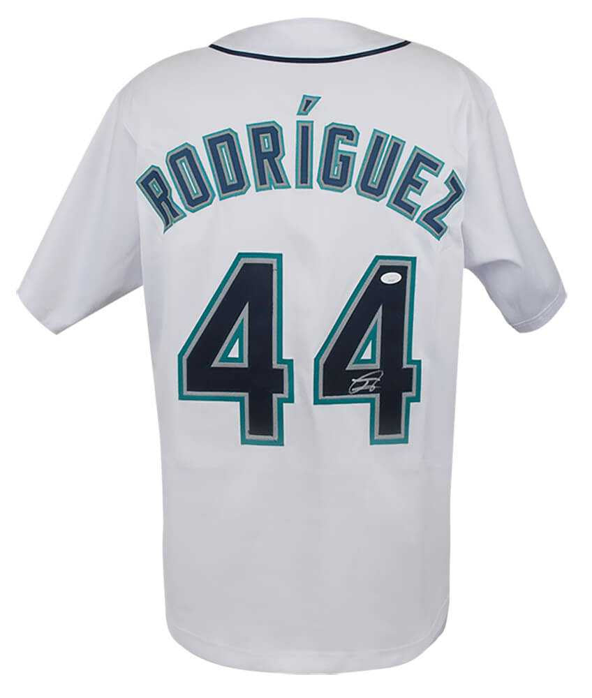 Seattle Mariners Julio Rodriguez Signed White Jersey - JSA