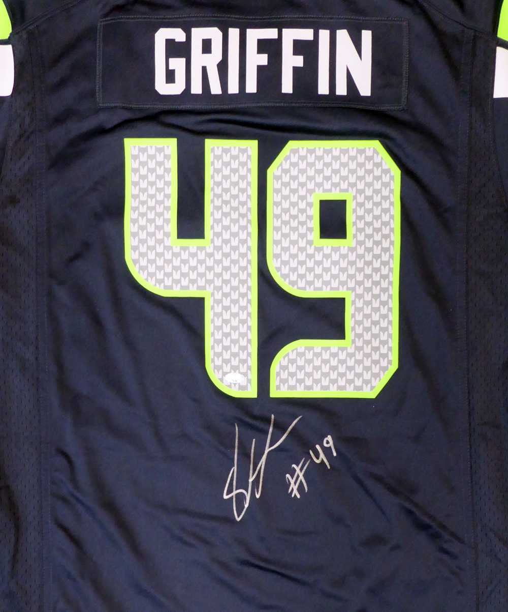 Shaquem Griffin Autographed Seattle Seahawks Blue Nike Jersey (XXL) – MCS Hologram
