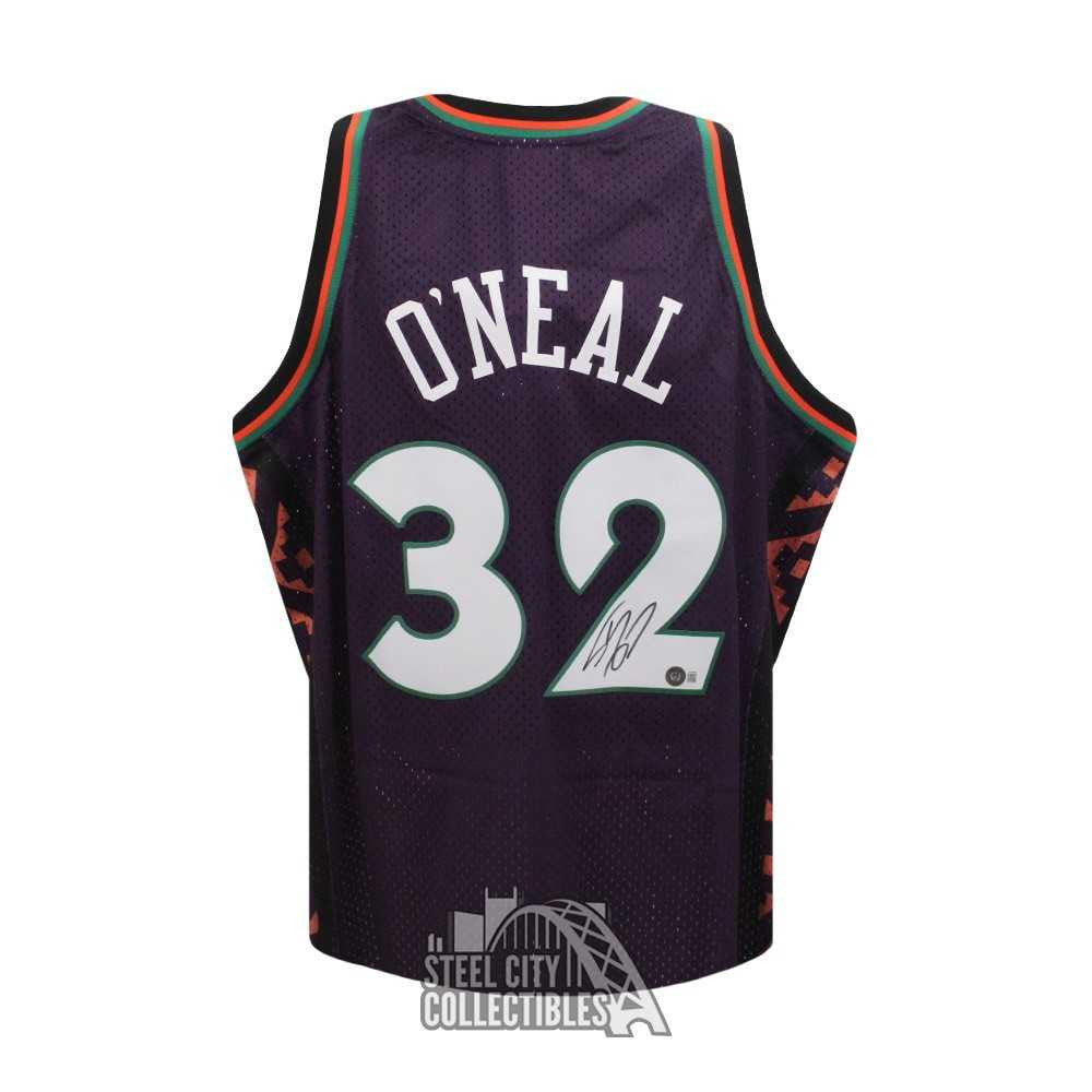 Shaquille O'Neal Autographed 1995 All Star Authentic Basketball Jersey - BAS (XL)