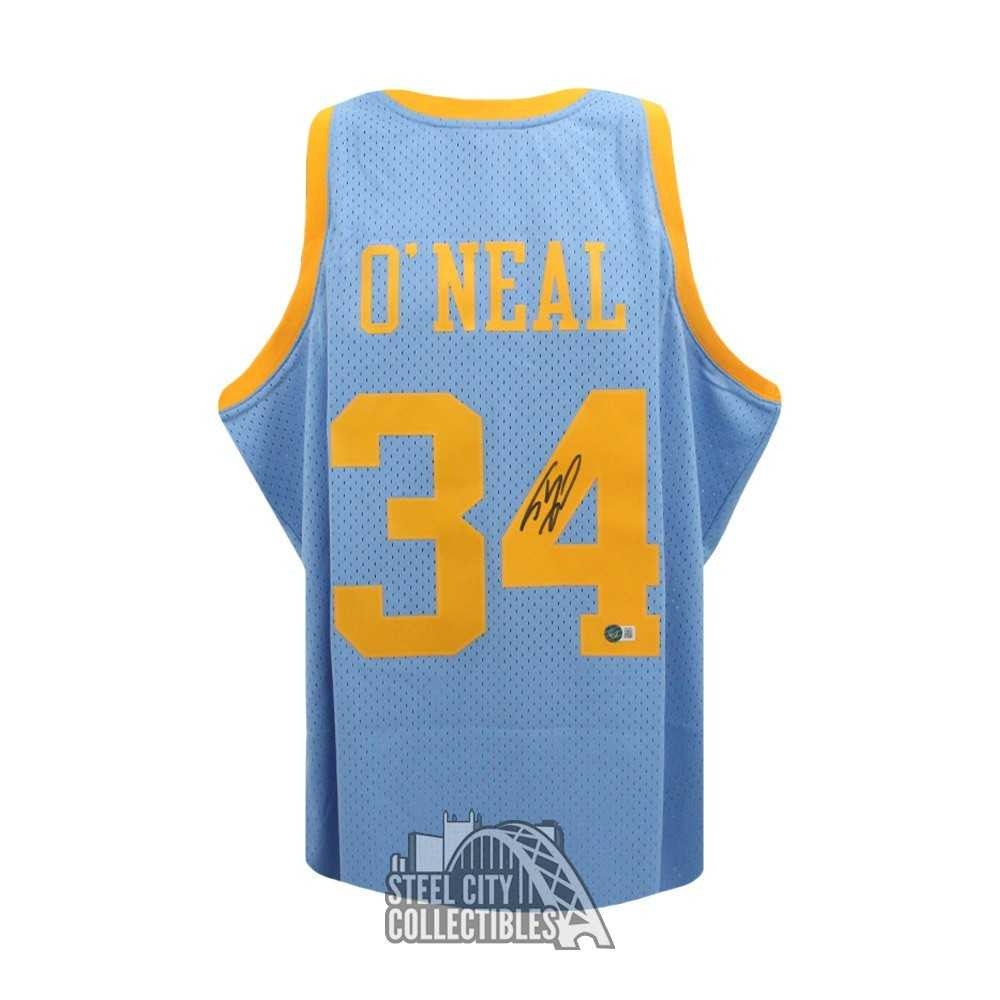Shaquille O'Neal Autographed MPLS Authentic Basketball Jersey - BAS (L)