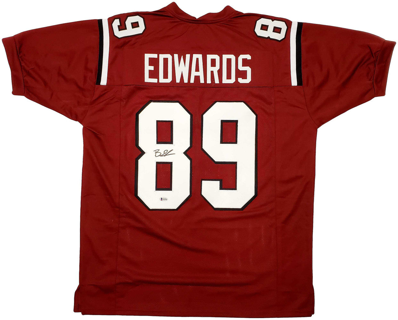 Bryan Edwards Signed South Carolina Gamecocks Custom Red Jersey – BAS COA