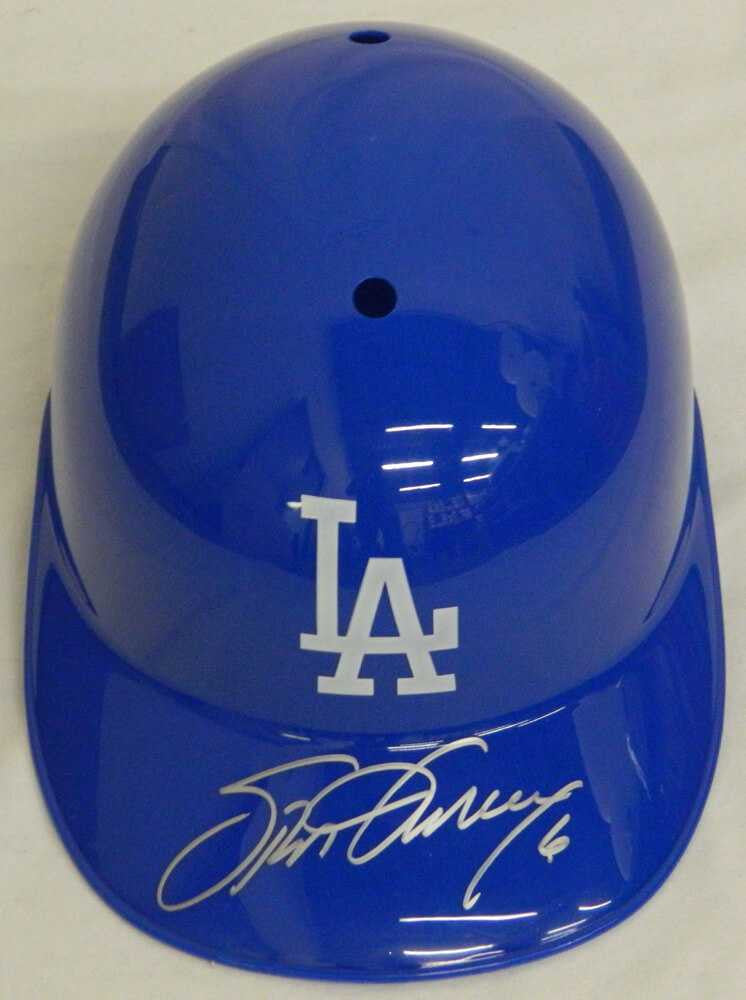 Steve Garvey Signed Los Angeles Dodgers Replica Batting Helmet - Schwartz Authenticated