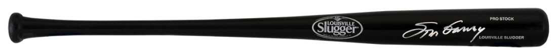 Steve Garvey Signed Louisville Slugger Pro Stock Black Baseball Bat