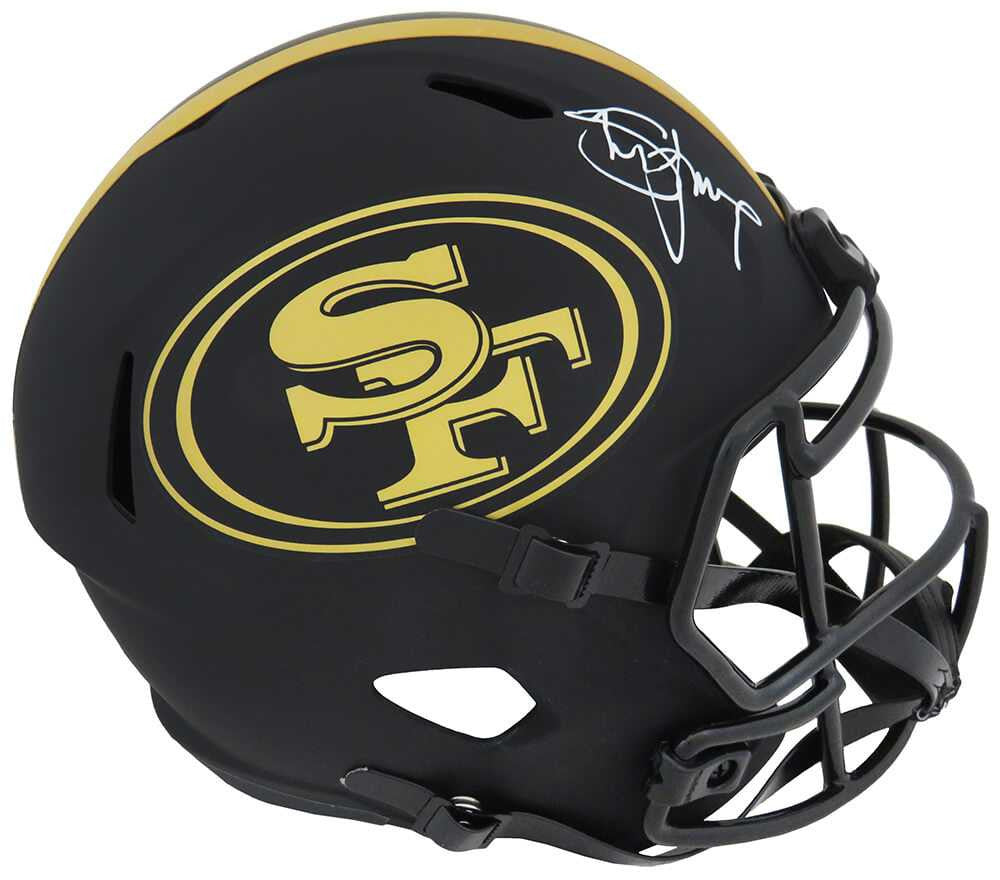 Steve Young Signed San Francisco 49ers ECLIPSE Riddell Full Size Speed Helmet - Schwartz Authenticated
