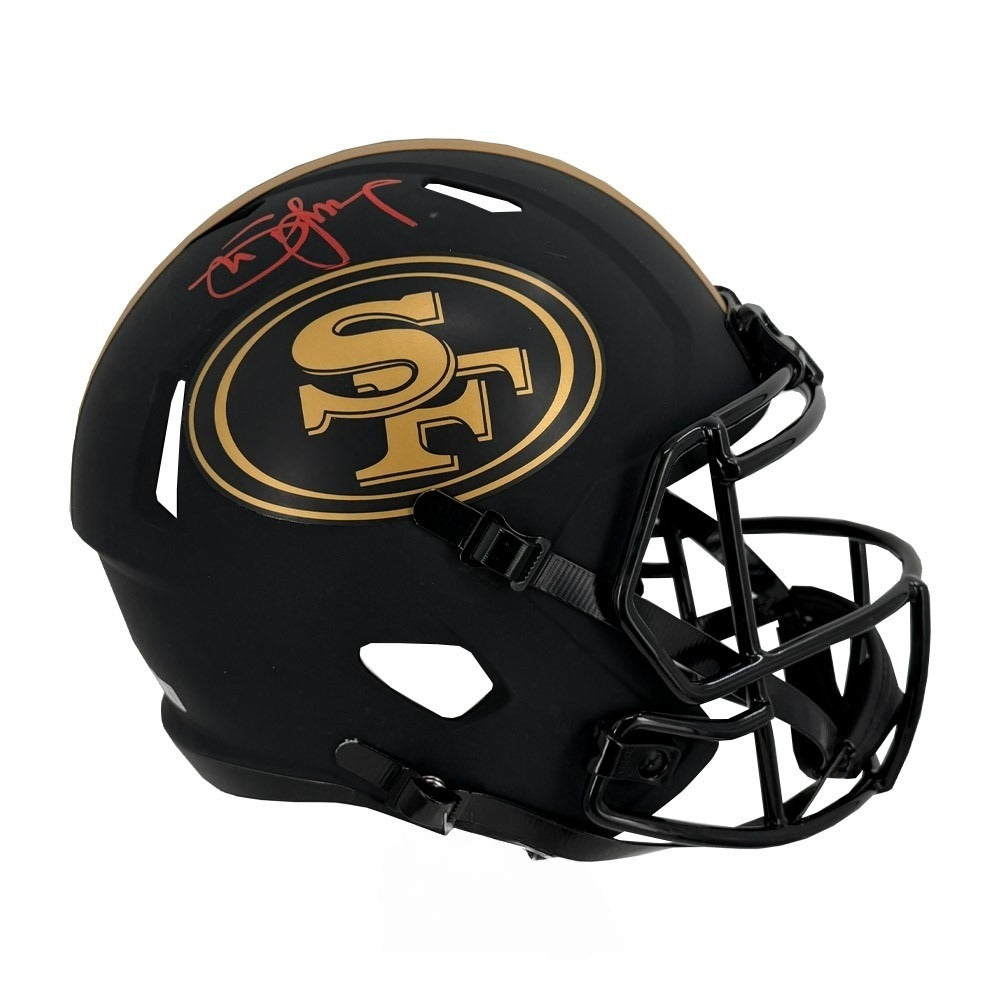 Steve Young Signed 49ers Eclipse Alternate Speed Replica Full Size Helmet - BAS