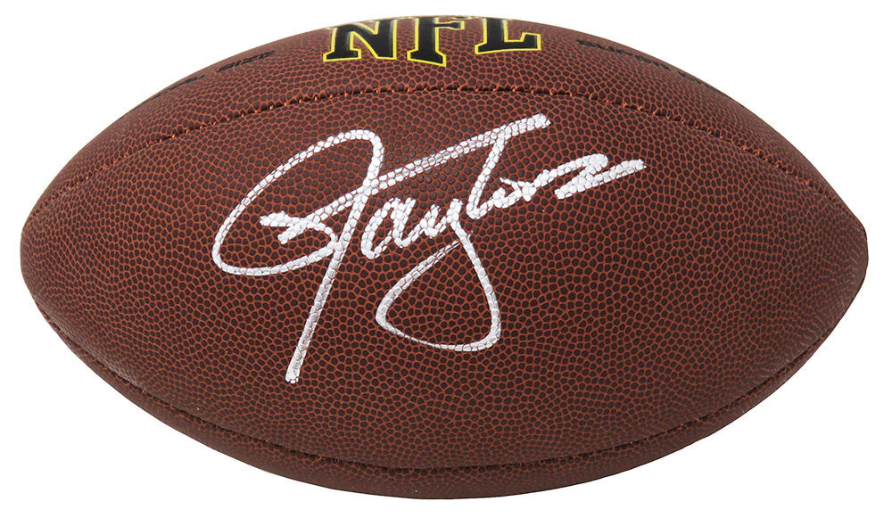 Lawrence Taylor Signed Wilson Super Grip Full Size NFL Football