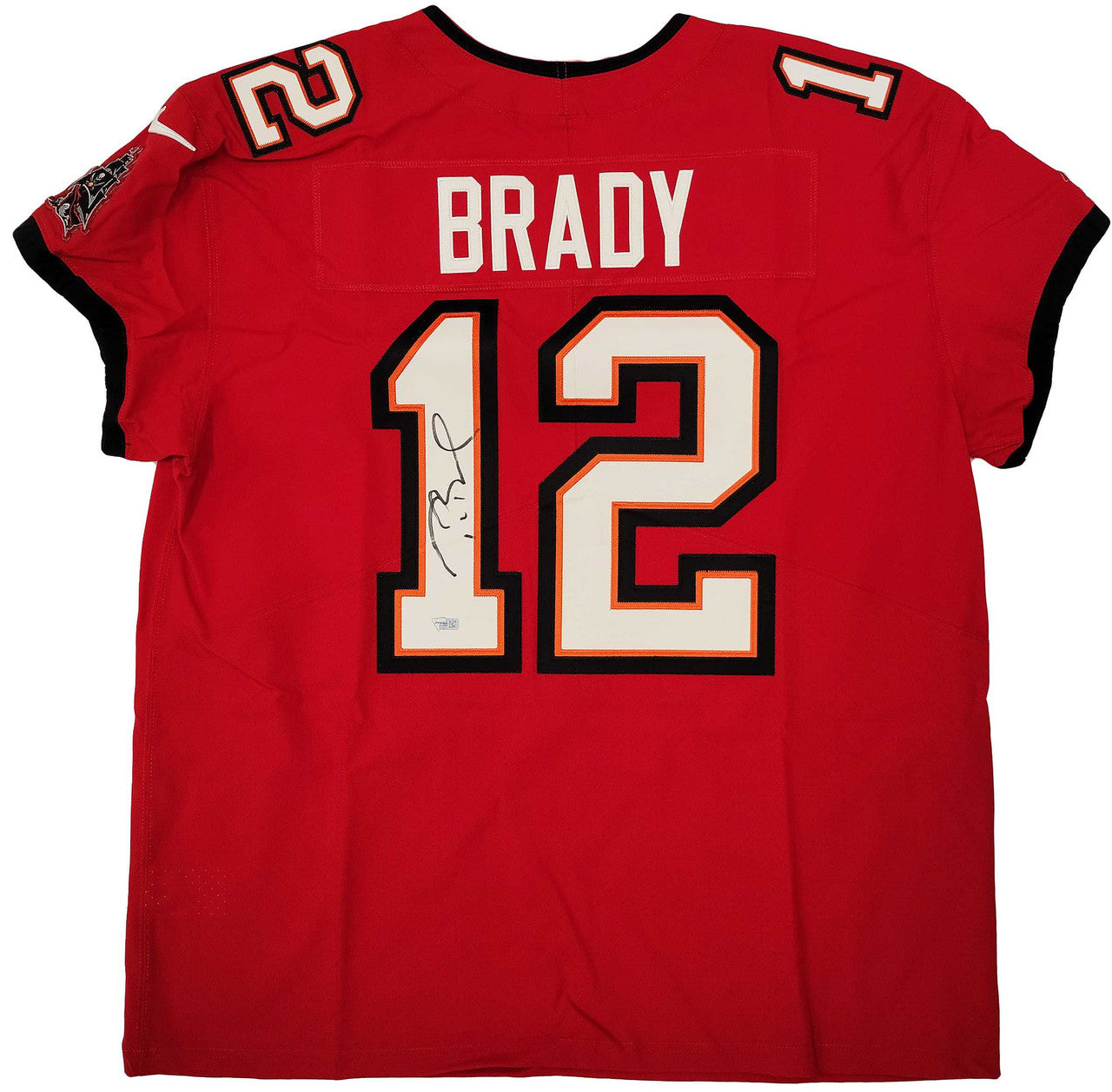 Tom Brady Signed Buccaneers Red Nike Vapor Elite Jersey Size 52 – Fanatics Holo #B062630