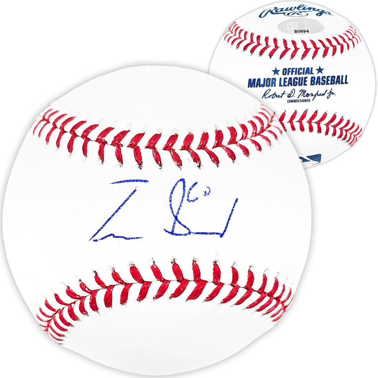 Tayler Saucedo Autographed Official MLB Baseball Seattle Mariners MCS Holo