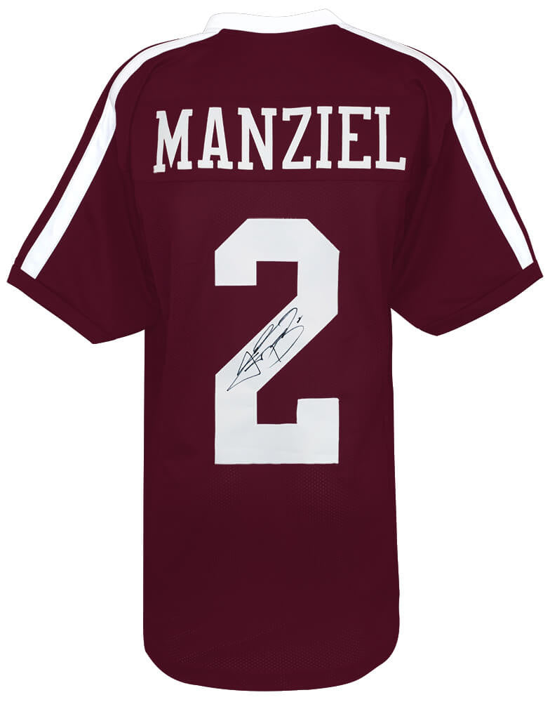 Texas A&M Aggies Johnny Manziel Signed Maroon Jersey – Schwartz Authenticated