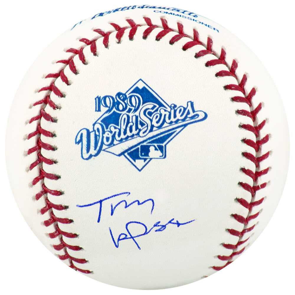 Tony LaRussa Signed Rawlings 1989 World Series (Oakland A's) Baseball - Schwartz Authenticated