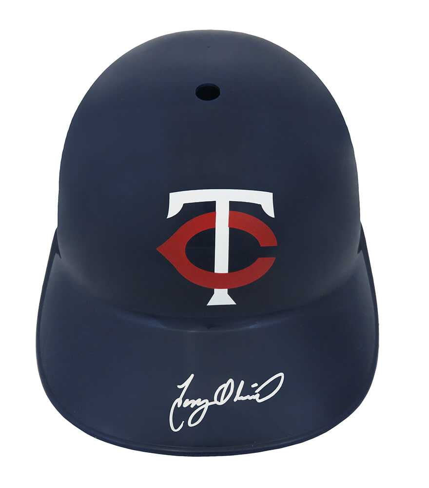 Tony Oliva Signed Minnesota Twins Souvenir Replica Baseball Batting Helmet - Schwartz Sports