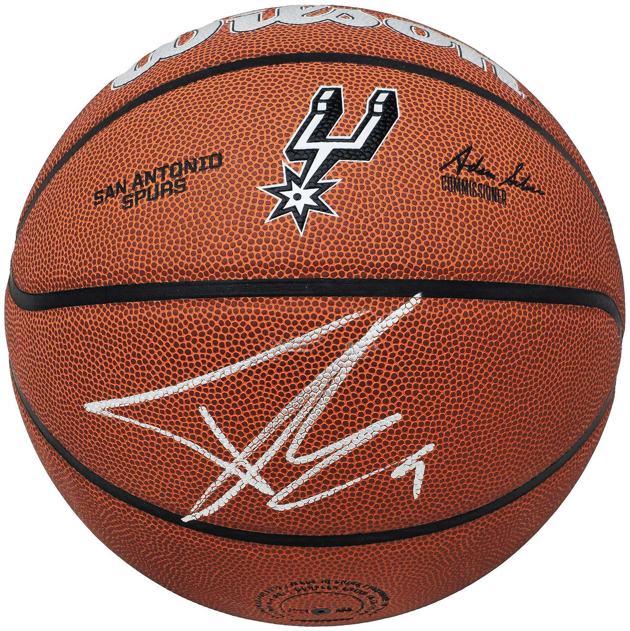 Tony Parker Autographed Spurs Logo Basketball – BAS Witness