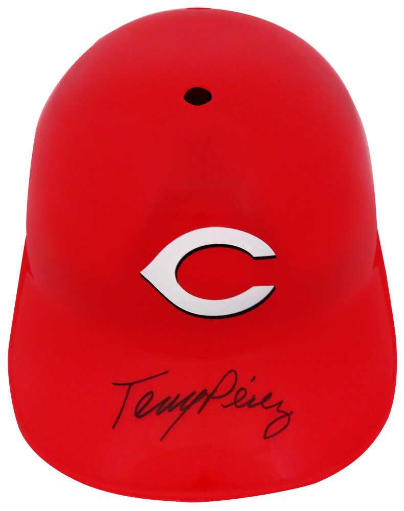 Tony Perez Signed Cincinnati Reds Souvenir Replica Batting Helmet - Schwartz Authenticated
