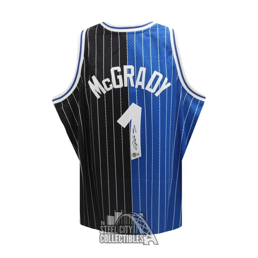 Tracy McGrady Autographed Orlando Mitchell & Ness Basketball Jersey (XL) - BAS