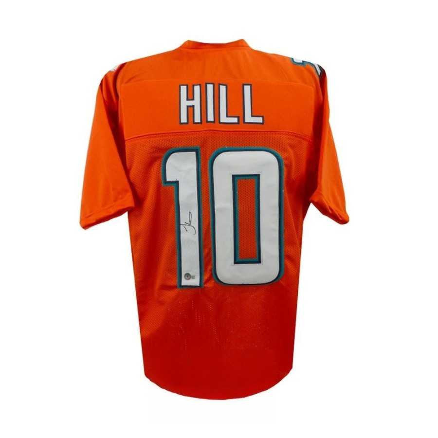 Tyreek Hill Autographed Miami Dolphins Orange Jersey - BAS