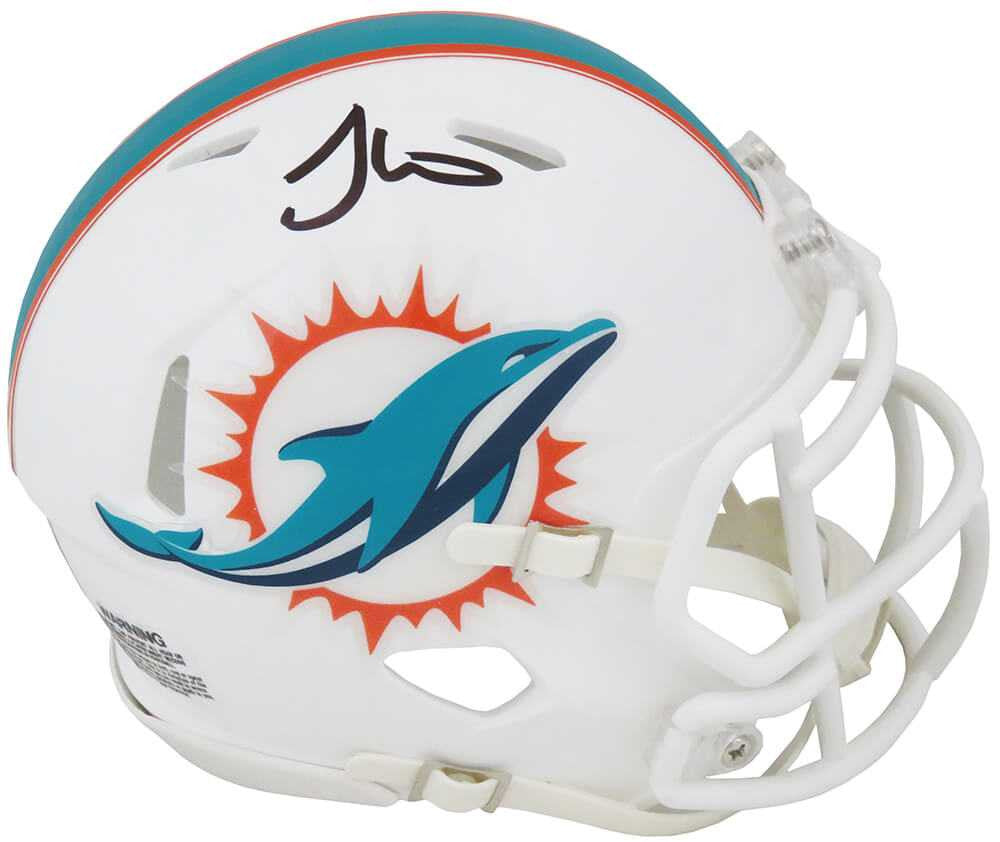 Tyreek Hill Signed Miami Dolphins Riddell Speed Mini Helmet - Schwartz Authenticated