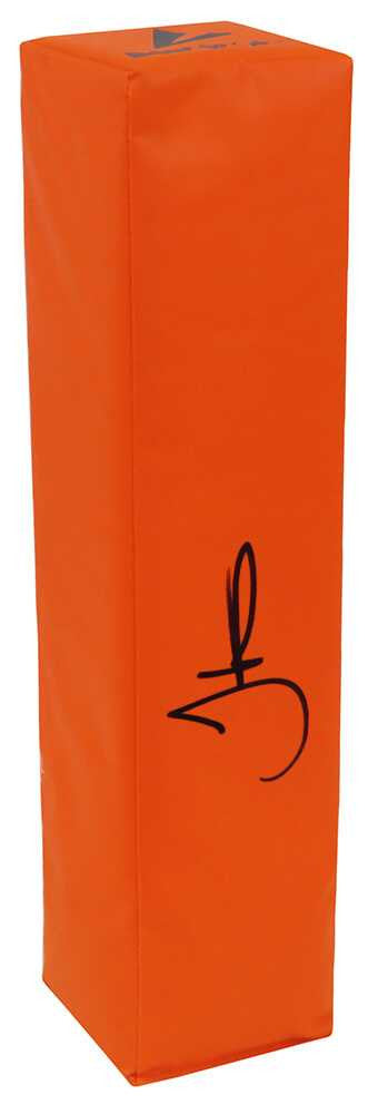 Tyreek Hill Signed Orange Football Endzone Pylon - Schwartz Authenticated