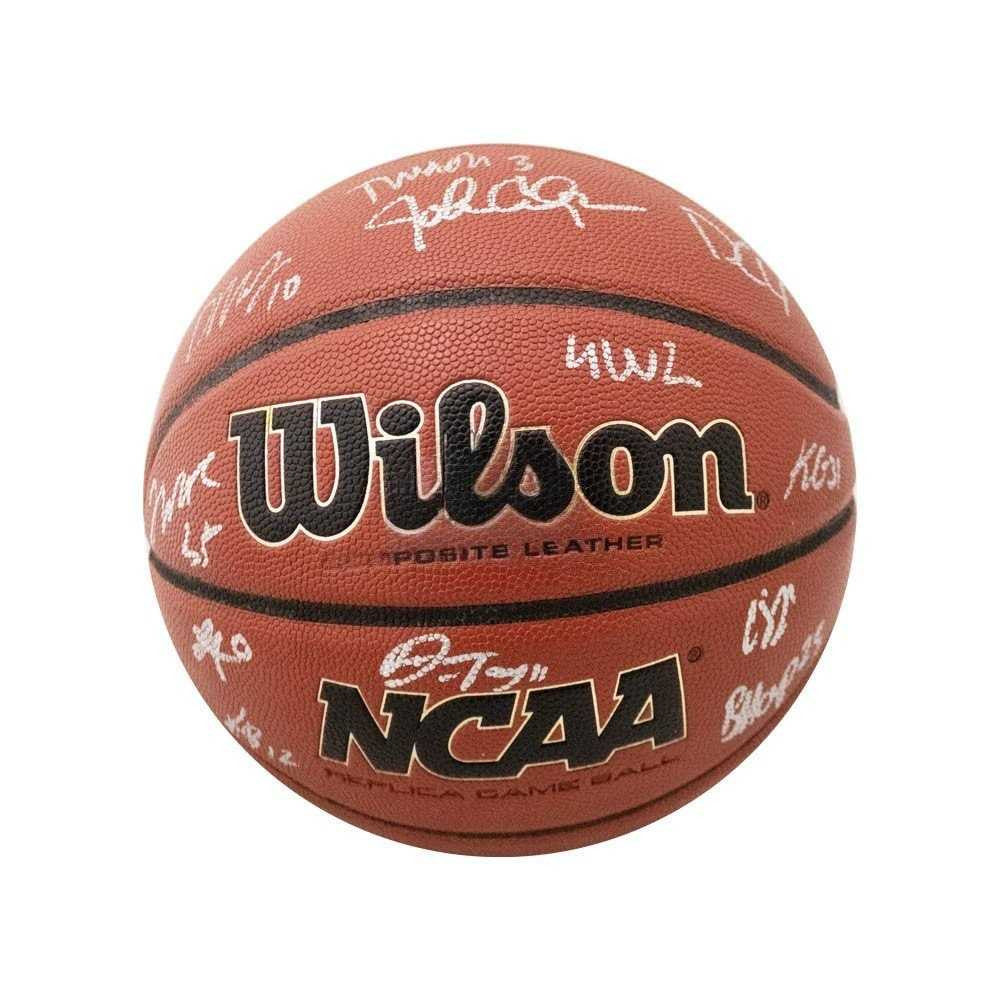 University of Kentucky Autographed Wilson Basketball - BAS COA (12 Signatures)
