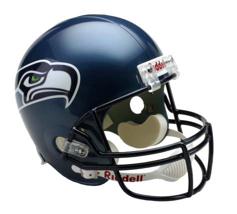 Unsigned Seattle Seahawks Throwback Full Size Helmet (2002-2011) Stock #90886