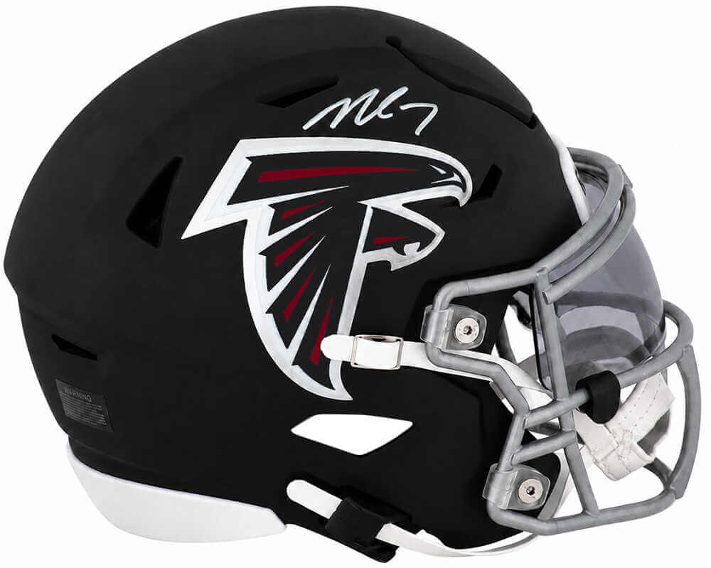 Michael Vick Signed Atlanta Falcons Riddell Mid-Size (MIDI) SpeedFlex Helmet - Schwartz Authenticated