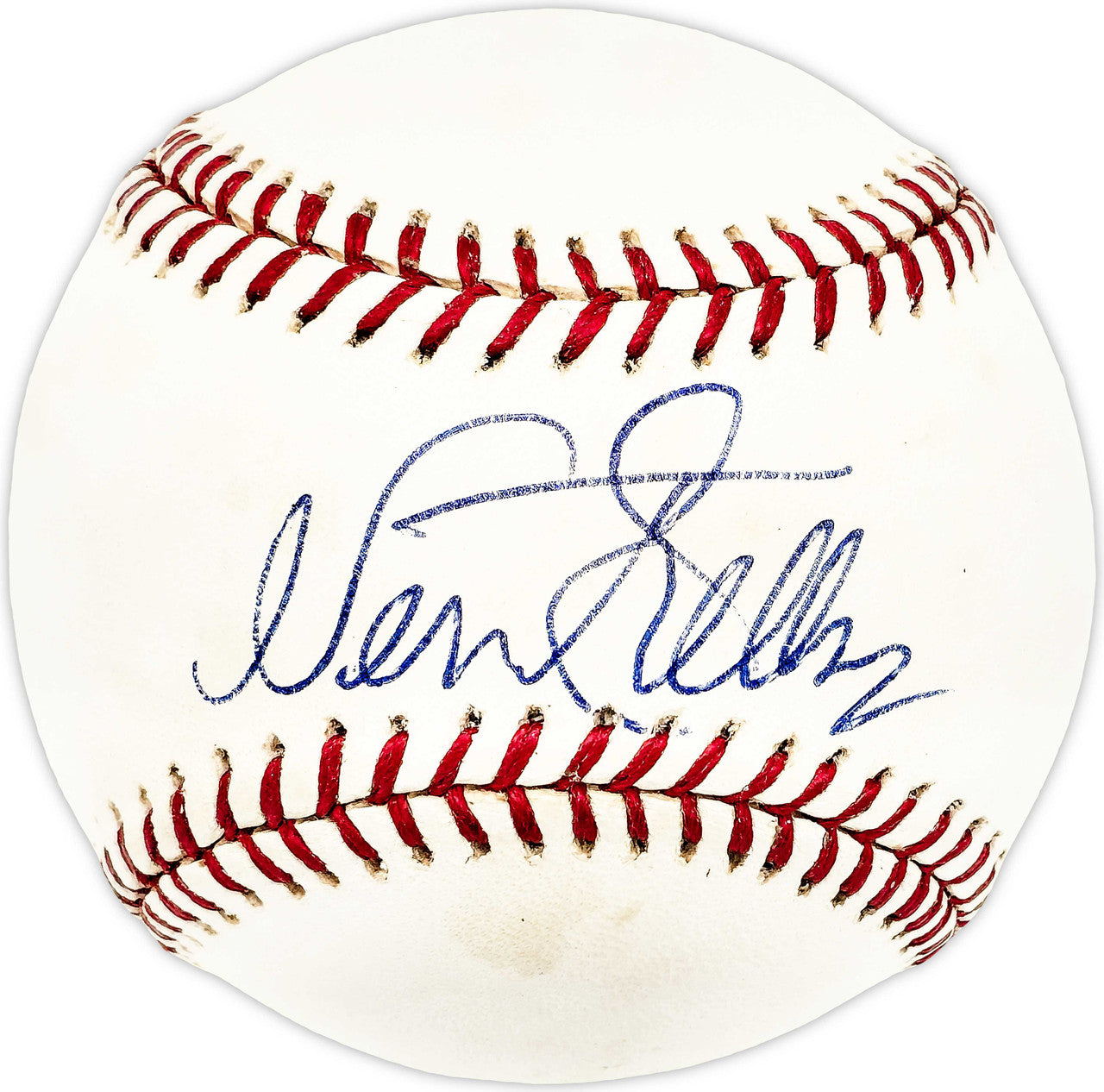 Vern Fuller Autographed Official MLB Baseball Cleveland Indians SKU #226047