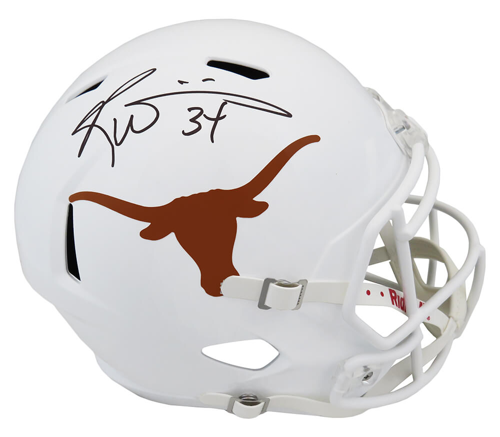 Ricky Williams Signed Texas Longhorns Riddell Full Size Speed Replica Helmet Schwartz Authenticated