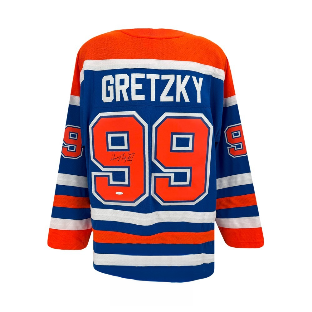 Wayne Gretzky Signed Edmonton Oilers Jersey - Upper Deck Authenticated