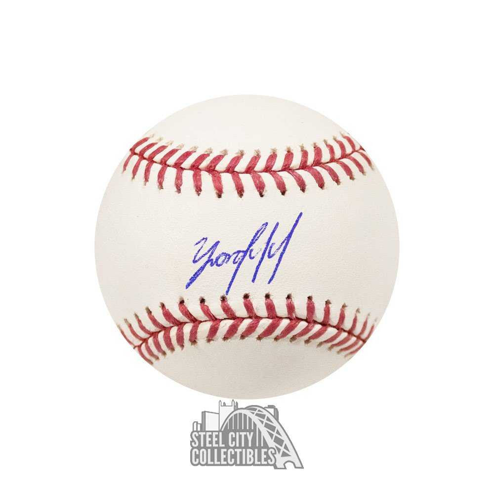 Yordan Alvarez Autographed Official MLB Baseball - BAS COA