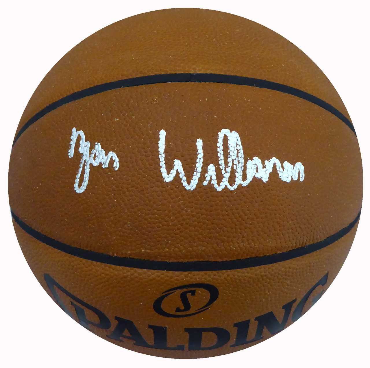 Zion Williamson Autographed Official Leather NBA Basketball New Orleans Pelicans Fanatics Holo