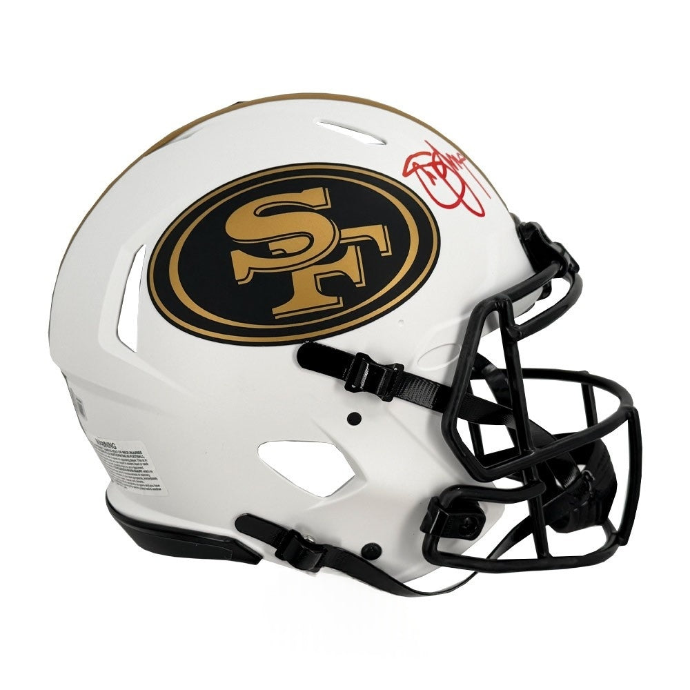 Steve Young Signed 49ers Lunar Eclipse Speed Authentic Full Size Helmet - BAS