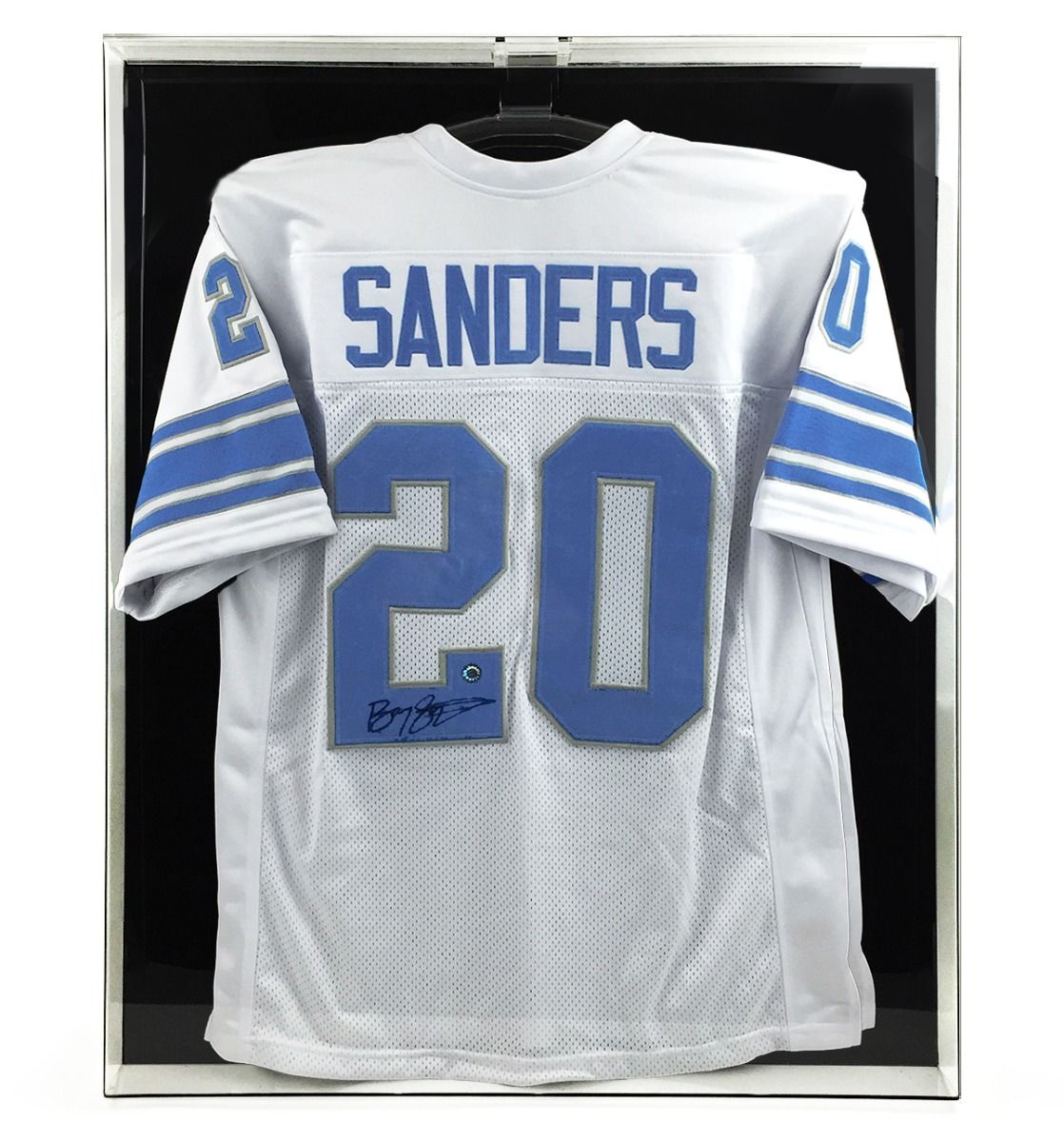 BCW Deluxe Acrylic Large Jersey Display Case with Black Back - Wall Mount Sports Memorabilia Holder