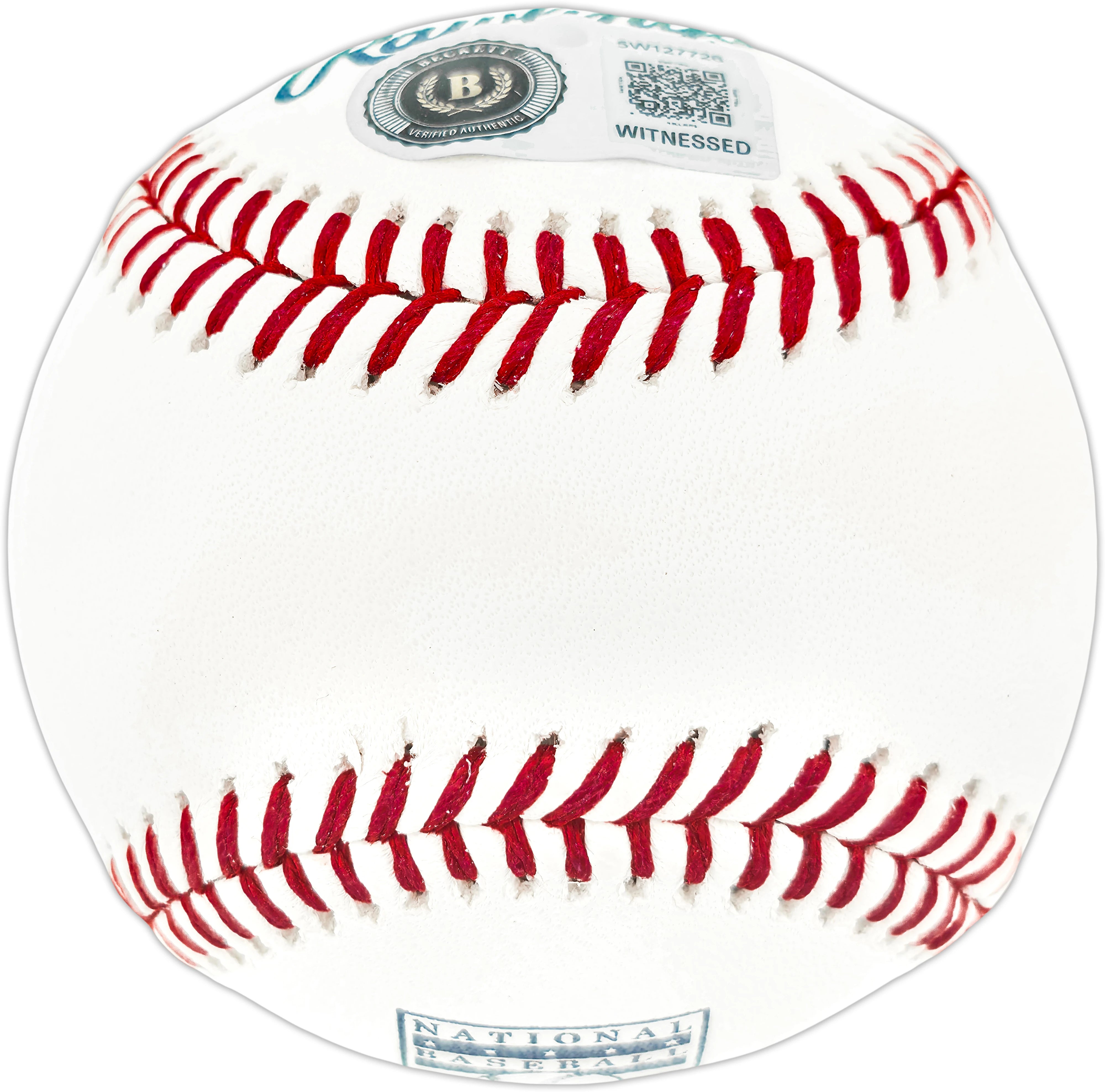 Andruw Jones Autographed Atlanta Braves Official Hall of Fame Logo Baseball | BAS Witness