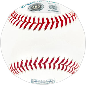 Andruw Jones Autographed Atlanta Braves Official Hall of Fame Logo Baseball | BAS Witness