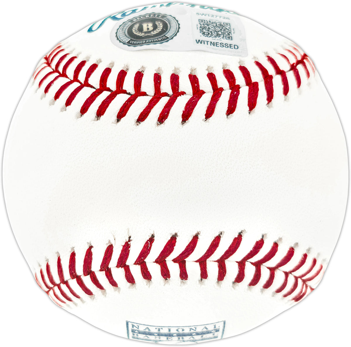 Andruw Jones Autographed Atlanta Braves Official Hall of Fame Logo Baseball | BAS Witness