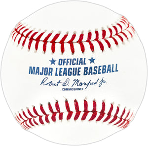 Andruw Jones Autographed Atlanta Braves Official Hall of Fame Logo Baseball | BAS Witness
