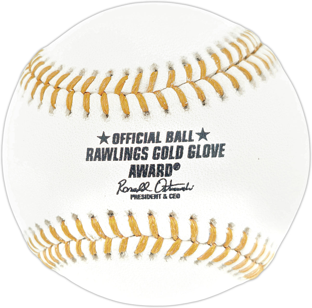 Andruw Jones Autographed Atlanta Braves Official Gold Glove Logo Baseball | BAS Witness