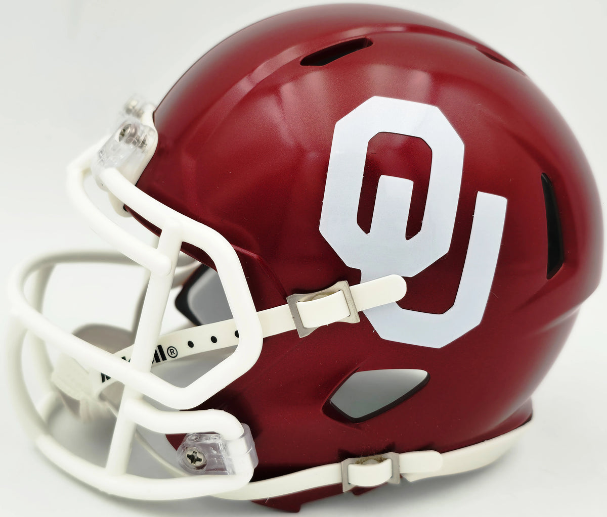 Brian Bosworth Autographed Oklahoma Sooners Crimson Speed Mini Helmet | Beckett BAS