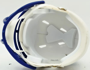 Brian Bosworth Autographed Seahawks Cream Retro Speed Mini Helmet | Beckett BAS Witness