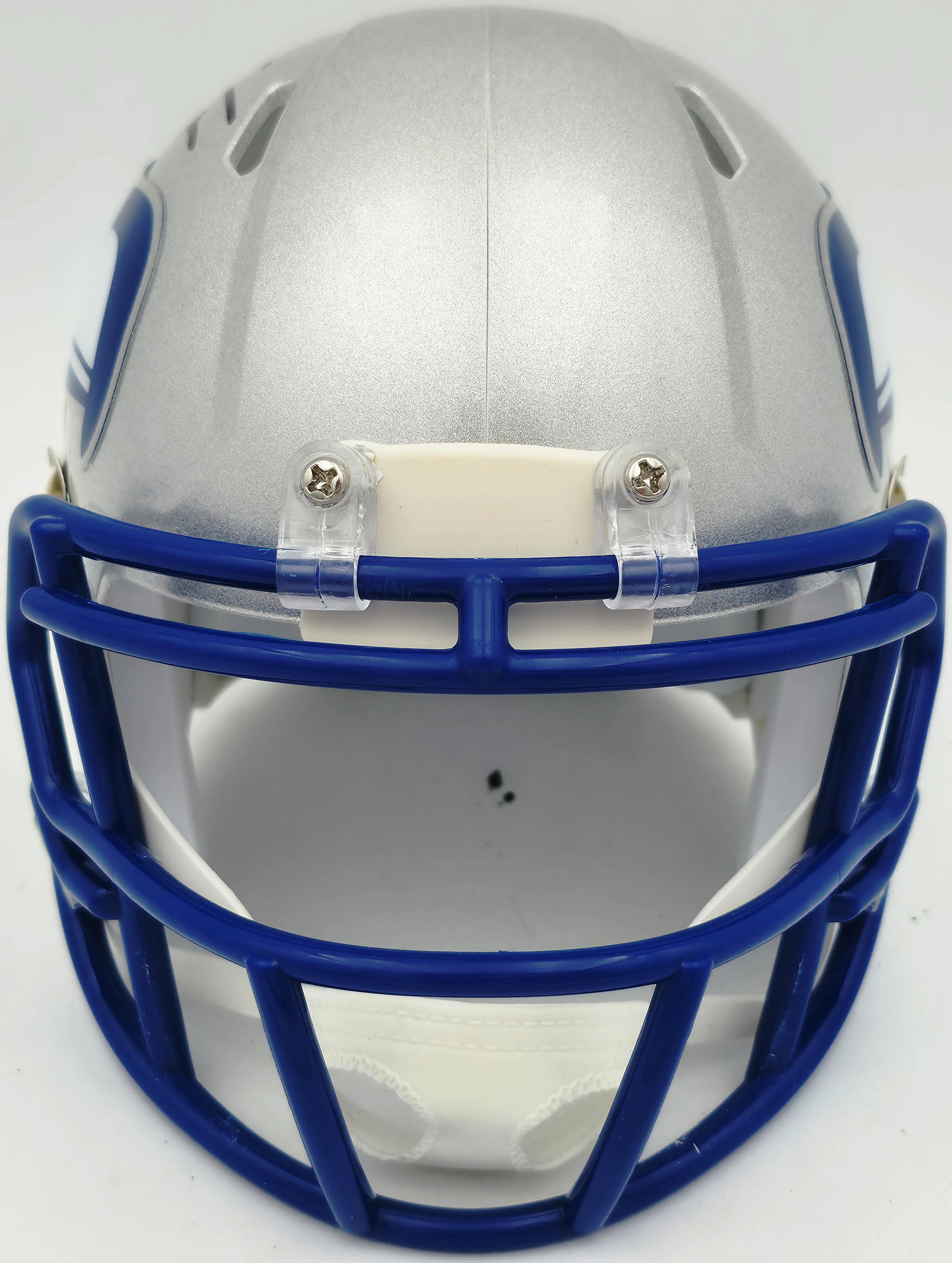 Brian Bosworth Autographed Seahawks Silver 1983-2001 Throwback Mini Helmet | BAS Witness