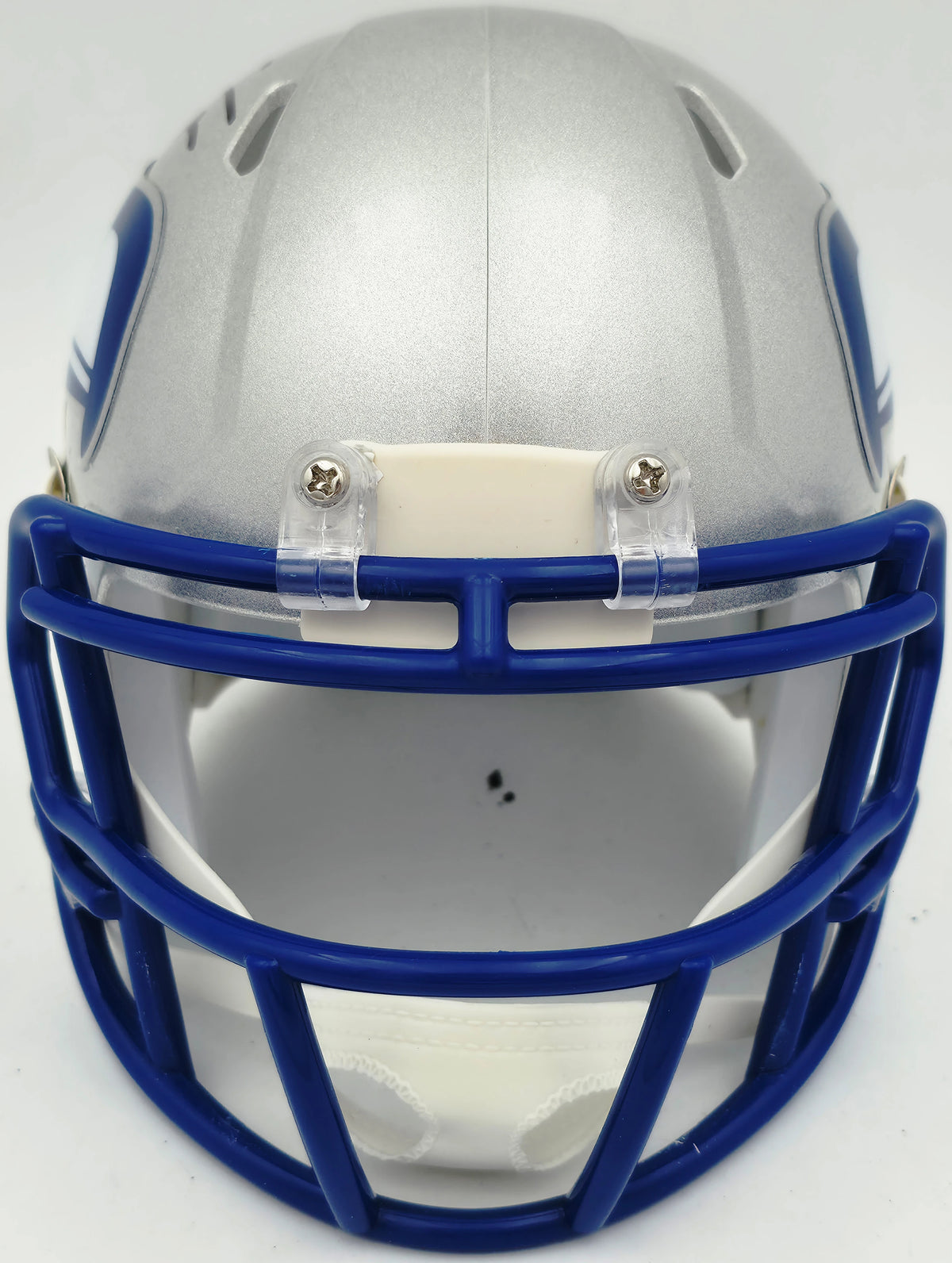 Brian Bosworth Autographed Seahawks Silver 1983-2001 Throwback Mini Helmet | BAS Witness