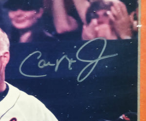 Cal Ripken Jr. Autographed Framed 8x10 Photo Baltimore Orioles | Steiner Hologram & COA