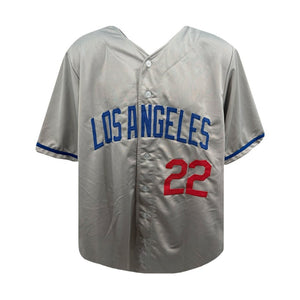 Clayton Kershaw Autographed Los Angeles Custom Baseball Jersey Size XL | JSA LOA