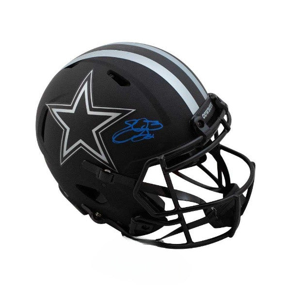 Emmitt Smith Autographed Dallas Cowboys Eclipse Authentic Full-Size Helmet – BAS COA