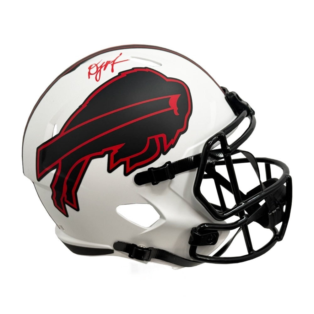 DJ Moore Autographed Buffalo Lunar Eclipse Full-Size Helmet | JSA Authenticated