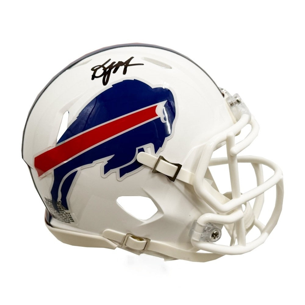 DJ Moore Autographed Buffalo Bills Speed Mini Helmet | JSA Authenticated
