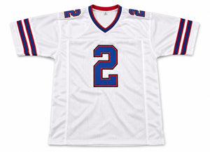 DJ Moore Autographed Buffalo Bills White Custom Jersey Size XL | Beckett BAS Witness