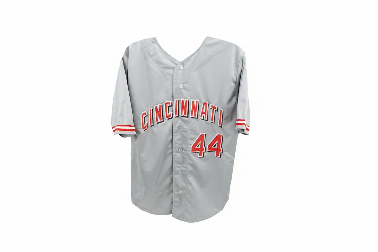 Elly De La Cruz Autographed Jersey Gray - Cincinnati BAS